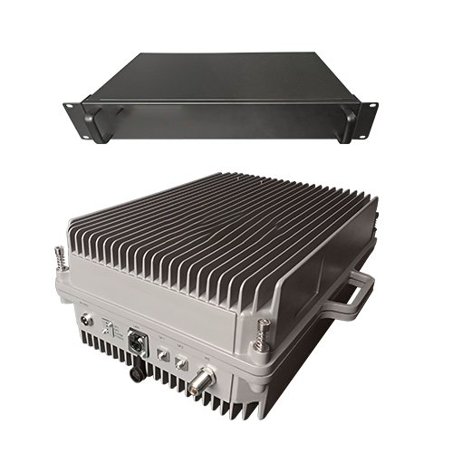  枣强TETRA800数字警用集群数字光纤直放站远近端机