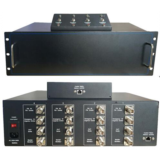  枣强FM应急广播插播控制器